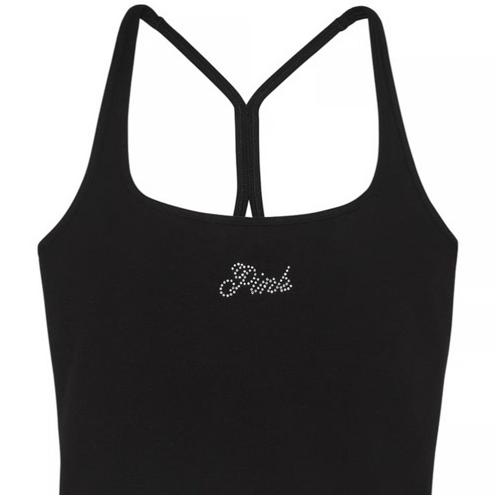 PINK Victoria's Secret Black Tank